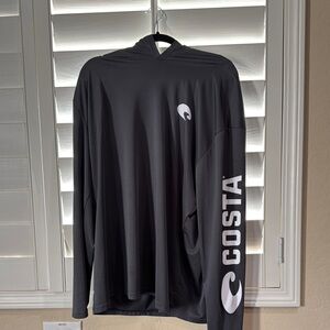 Costa Black Long Sleeve Hoodie